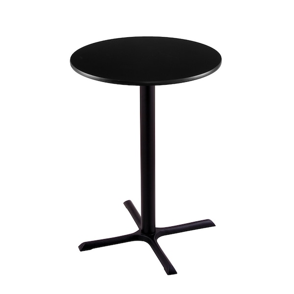 42" 211 Black Table, 30" dia. Top